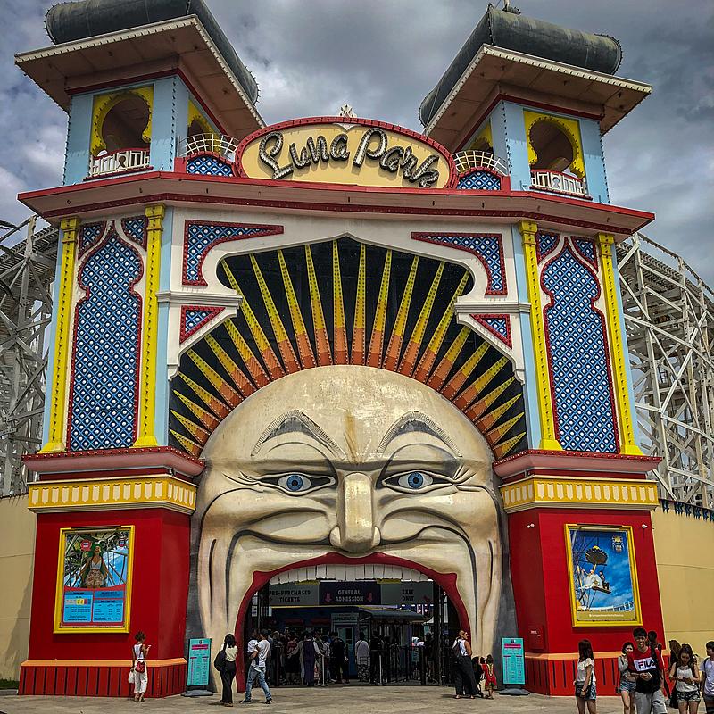 Entrance to Luna Park